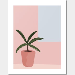 Palm tree pink edition Posters and Art